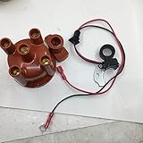 ArrGo Electrical Electronic Ignition Kit JFU4 with Distributor Cap & Rotor for Pinto Model Distributor Make the engine work more stably