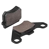 Aramox Motorcycle ATV Scooter Disc Brake Pads Set for KLE ZZR250 ZXR250 KLE500 AG100 with Heat Dissipation Exceptional Stopping Power Long-lasting Durability Stable Friction