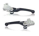 SEPTAR Pair of adjustable anti-break brake levers FANTIC 50 125 competition 2020-2023 black