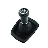 Gear Knob Gear Stick Gaiter Frame 23 mm Diameter 5 Gears Compatible / Part for Golf 4 Year of Manufacture 1997-2005 1.4/1.6/1.9 Litre Petrol & 1.9 SDI and Many More Read Description
