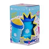 Chill Factor Colour Shock slushy maker Totally Cool Blue- Reusable slushy maker cup, homemade slushies. Squeeze cup slushy maker Kitchen toys