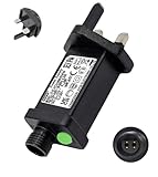 Joysing Transformer for Christmas Lights 31v Transformer Plug with Timer, 9 Modes 6W Christmas Lights Plug Waterproof Replacement Power Supply Xmas lights adapter for Fairy String Lights