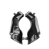 NZBZKKNBCP Motorcycle Air Intake Tube Duct Cover Fairing Compatible with Suzuki GSXR600 GSXR 600 750 2001 2002 2003 GSXR1000 1000 2001 2002 K1 K2 K3 Cover and decorative lines(Black)