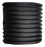 UK SCOOTERS KICK RUBBER FLAT TYPE KICKSTART RUBBER BLACK NEW FITS VESPA PX LML T5