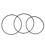 Gintai 3pcs Belts Replacement for Sony CDP-CX300 CDP-CX350 CDP-CX355 CDP-CX333ES CDPCX333ES M333 ES 400 CDP-CX400 CDP-CX450 CDP-CX455