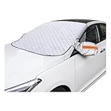 YYTERI Car Windscreen Cover for Winter for Renault Captur 2018-2023 Front Window Windshield Frost Snow Covers Magnetic Car Screen Cover Sun Shade
