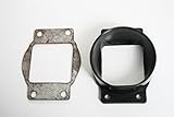 Autobahn88 76mm Air Flow Meter adapter (AFM) Air Filter Adapter, compatible with BMW E30 E36 318i, Golf MK3 Gti, Mazda MX5, Toyota Celica MR2