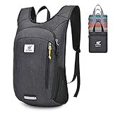 SKYSPER Small Daypack 10L Hiking Backpack Packable Lightweight Travel Compact Foldable Rucksack for Women Men