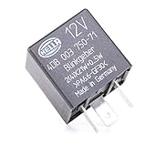 HELLA 4DB 003 750-711 Flasher Unit - 12V - 3-pin connector - Plugged - Electronic