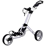 Powakaddy Twinline 4 Push Cart 2014 White White