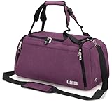 Sports Duffle Bag with Shoes Compartment and Wet Pocket, 42L Waterproof Gym Bag for Men and Women, Durable Travel Duffel Bag with Shoulder Strap and Combination Lock