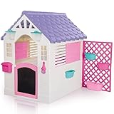 Dolu Playhouse with Electronic Doorbell For Children From 2 Years Garden Toy For Kids Garden Toys Playhouse Kids Outdoor Indoor Plastic House Toddler Garden Toys