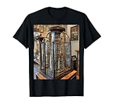 Lighthouse Lens Machinery Display T-Shirt