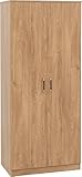 Seconique Dakota 2 Door Wardrobe in Oak