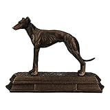 AB Tools Greyhound Whippet Dog Cast Iron Statue Figure Trophy Fireplace Ornament