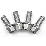 WTIXCRQ Wheel Stud Compatible With VW For Jetta For Bora For Golf MK6 Car Wheel Hub Tyre Screw Bolts Wheel Bolts Wheel Bolts Alloy Wheel Nuts 4 Pcs