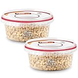Tropgo Raw Pine Nuts - 100g - Pack of 2 - Guilt Free Whole Nut Snack - Unsalted Kernel Snack in a Resealable & Recyclable Nut Tub - Rich in Fibre Protein & Minerals - Ideal Healthy Snack for All Ages