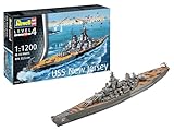 Revell 05183 Battleship USS New Jersey 1:1200 Scale Unbuilt/Unpainted Plastic Model Kit