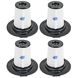 4 Pcs HEPA Filters Replacement Filter for VonHaus 2 in 1 Vacuum Cleaner 07/200 07/796, Washable HEPA Filters