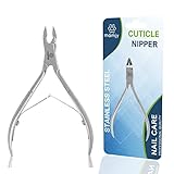 Mamjy Cuticle Cutter, Stainless Steel Nail Cuticle Remover for Dead Skin and Nail Care, Cuticle Nipper and Professional Manicure Tool