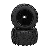 ANKROYU RC Car Tires 150mm 1/8 Scale High Performance Rubber Wheels for Redcat Hsp Kyosho Hobao Hongnor Losi DHK HPI 1/8 Truggy Truck Off Road Racing 2PCS Replacement Accessories