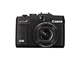 Canon PowerShot G16 Camera - Black (12.1MP, 28mm Lens, 5x Zoom Lens. 10x ZoomPlus) 3 inch LCD (Renewed)