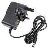 9V 500mA Power Supply UK - AC 100-240V to DC 9V 0.5 Adapter Charger 4.5W for York Fitness Aspire Cross Trainer 52056 / Reebok GB40s GB50 4 Viavito Satori One Electronic Exercise Bike/RVZS-10201BK