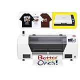 A3 Plus DTF Printer Compatible With XP600 Direct To Film Transfer Machine For T Shirts And Hoodies Printing A3 Size DTF Printer For Garment Decoration(XP600 DTF Printer3)