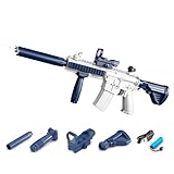 Electric Water Gun Powerful Long Distance Up to 10 M Range,Automatic Water Gun That Can Hold Water Bottles,Full Auto Water Pistol for Adults Kids Boys Girls Summer Outdoor Beach Pool Party