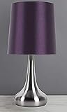 Stunning Rimini Touch Lamp Bedside Sideboard Desk Table Lamp (Purple)