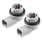 X AUTOHAUX 2 Pcs Side Marker Light Lamp Bulb Holder No.33304-TET-H01 for Honda Civic Sedan Hatchback 2016-2021 Plastic
