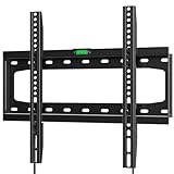 HOME VISION Fixed TV Wall Bracket for 26-65 Inch Flat/Curved TVs, Max VESA 400x400mm, Supports up to 99 lbs/45kg, Universal TV Wall Bracket, Space Saving HV8401