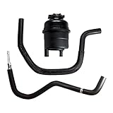 Power Steering Fluid Reservoir and Hose Line Kit for BMW E36 E38 E39 E46 525i 528i 530i 323Ci 323i 325Ci 325i 328Ci 328i 330Ci 330i Replace 32411097164 32411128332 32411095526 32411094306