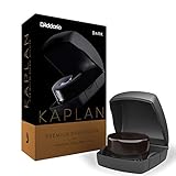 D'Addario Violin Rosin - Cello Rosin - Kaplan Premium Dark Rosin with Case for Violin, Viola, Cello - For Horsehair or Synthetic Bows
