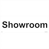GE078 Showroom Sign Door Plaque House Garage Furniture Shop Sale Factory Fashion 300mm x 100mm 3mm Standard Foamex Foamboard