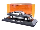 Maxichamps 940035121 1:43 Mercedes-Benz 560 SEC (C126) -1986-Black Metallic Collectible Miniature Car, Black
