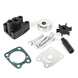 Water Pump Impeller Repair Kit, Qiilu Water Pump Impeller Repair Kit, Outboard Water Pump Impeller Kit Repair Accessories Fit for Yamaha 4hp 5 hp 2 str outboard 4A 5C 6E0-W0078-A2