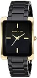 Anne Klein Women Analog Japanese Quartz Watch with Ceramic Strap 086702601691