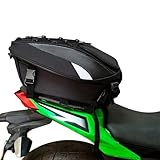 THOMIX Motorcycle Tail Bags for Yamaha XJ6 XJ6F XJ6N Diversion 2009-2015, Expandable Rear Seat Bag Luggage Saddle Bags Multifunctional Bag, for Helmet Storing Gloves and Other Items