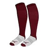 MIZUNO Japan Sock (6 Pack) Unisex Adult Socks Burgundy