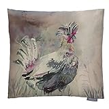 Flocky Hen 43x43cm Cushion Cover | Voyage Fabric | Country Style | Gifting