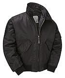 MA2 CWU Bomber Flight Jacket - Black (L)