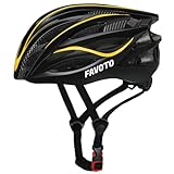 Favoto Adult Bike Helmet, Lightweight and Adjustable for Road and Mountain Cycling, Safety MTB Bicycle Helmet, 59-61cm