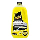 Meguiar's Ultimate Car Wash & Wax 1.4L, Shampoo that Leaves a Deep, Glossy, Just-Waxed Shine - G17748EU