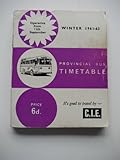 CORAS IOMPAIR EIREANN PROVINCIAL BUS SERVICES TIMETABLE, Winter 1961/1962