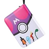 Trading Card Binder Compatible with Pokemon Storage - 480 Pockets Trading Card Album Folder with Zip - Card Binder Holder 4-Pocket Collector with 60 Removable Sleeves