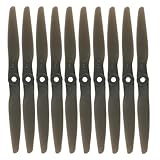 CESFONJER 10 Pcs APC Composite Propeller 6x4 E, RC Airplane Remote Control Aircraft Motor Efficient Blade 6040 Propeller