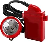 XINRISHENG LED Mining Lamp High Lumen Rechargeable Mining Lamp with Power Supply Hard Cap Mining Lamp, Waterproof Mining Lamp