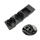 KASturboo E46 Cup Holder Black Plastic CUP HOLDER for BMW 3 SERIES 1998-2007 51168217953