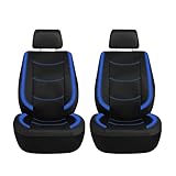 AUJSHDH Car Seat Covers,for Audi S3 2020-2024 Comfortable Driver Passenger Seat Protector Side Airbag Compatible, Tire Tracks Car Seat Protectors,D